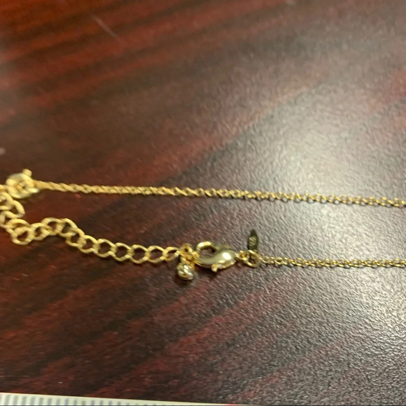 Avon Good Fortune necklace and earrings set pink/gold NIB - Picture 3 of 8